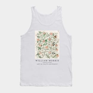 William Morris Jasmine Pattern Floral Wall Art Tank Top